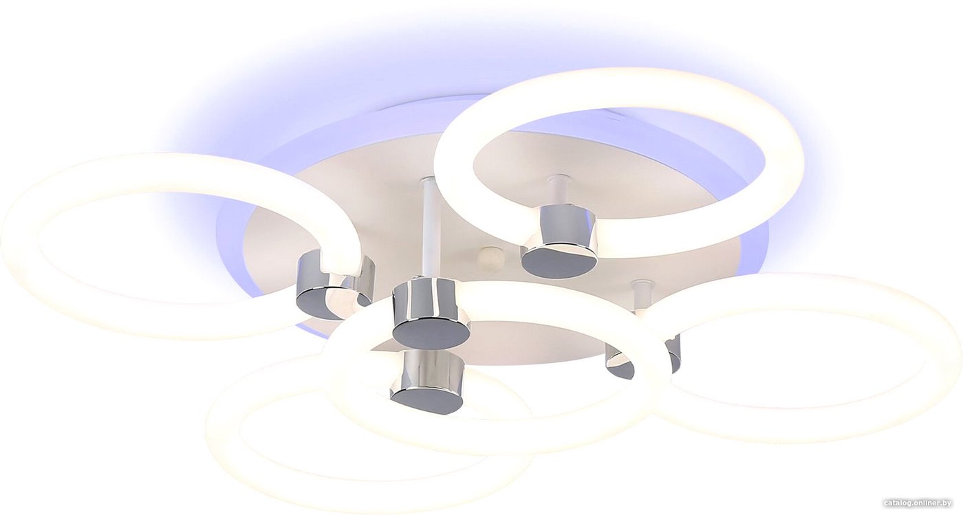 Припотолочная люстра Ambrella light Original FA3841/4+1 WH