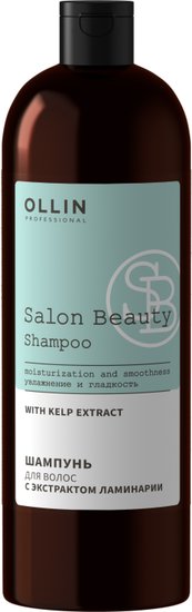 Ollin Professional Salon Beauty с экстрактом ламинарии 1 л шампунь ...