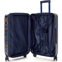 Чемодан-спиннер L'Case RIO-M 69/79 л (принт ананас)