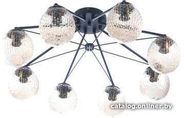 Люстра средней высоты Aitin Pro НПБ 02-8х60-102 C1000/8 (черный)