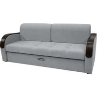 Диван Сириус Лидер-1 НПБ (Eva 09 велюр светло-серый)