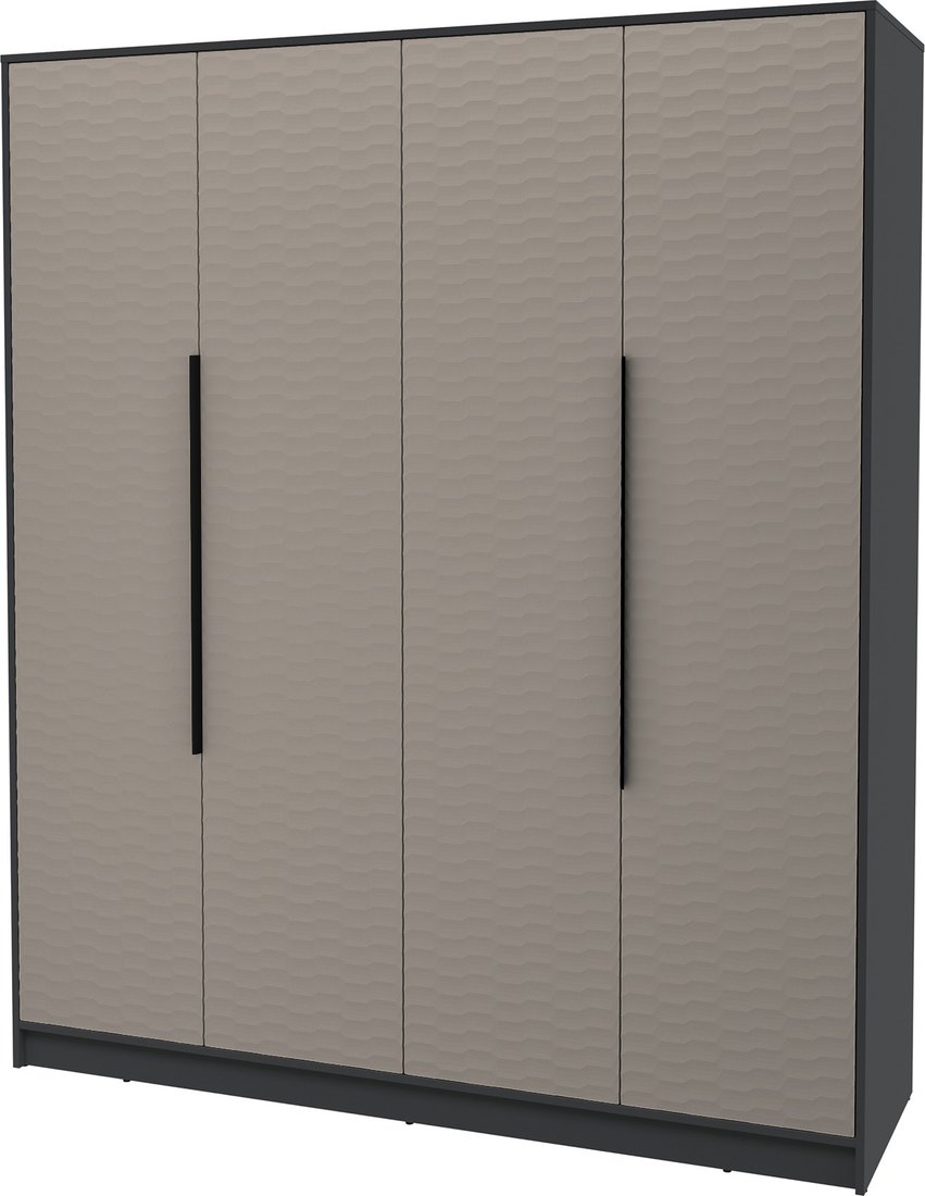 

Шкаф распашной Интерлиния Концепт Зодиак КТ-Ш4 (антрацит/луна)