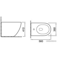 Биде SantiLine SL-5051
