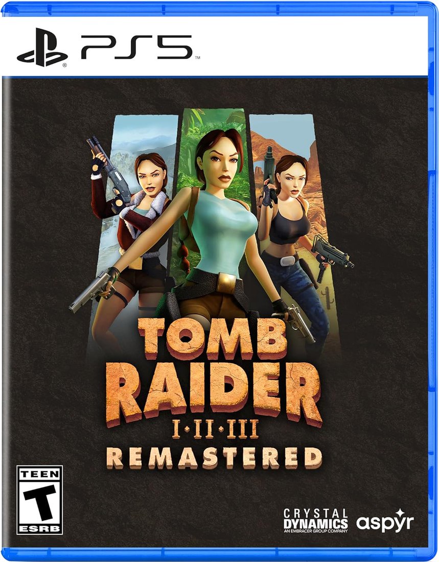 Tomb Raider I-III Remastered для PlayStation 5