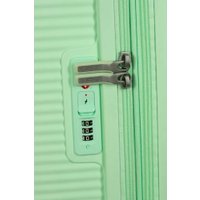 Чемодан-спиннер American Tourister SoundBox Pastel Green 77 см