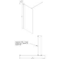 Душевая стенка Ambassador Set 15031111-ST8