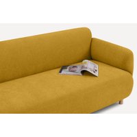 Диван Divan Пайпел-3 Bucle Yellow 255790 (желтый)
