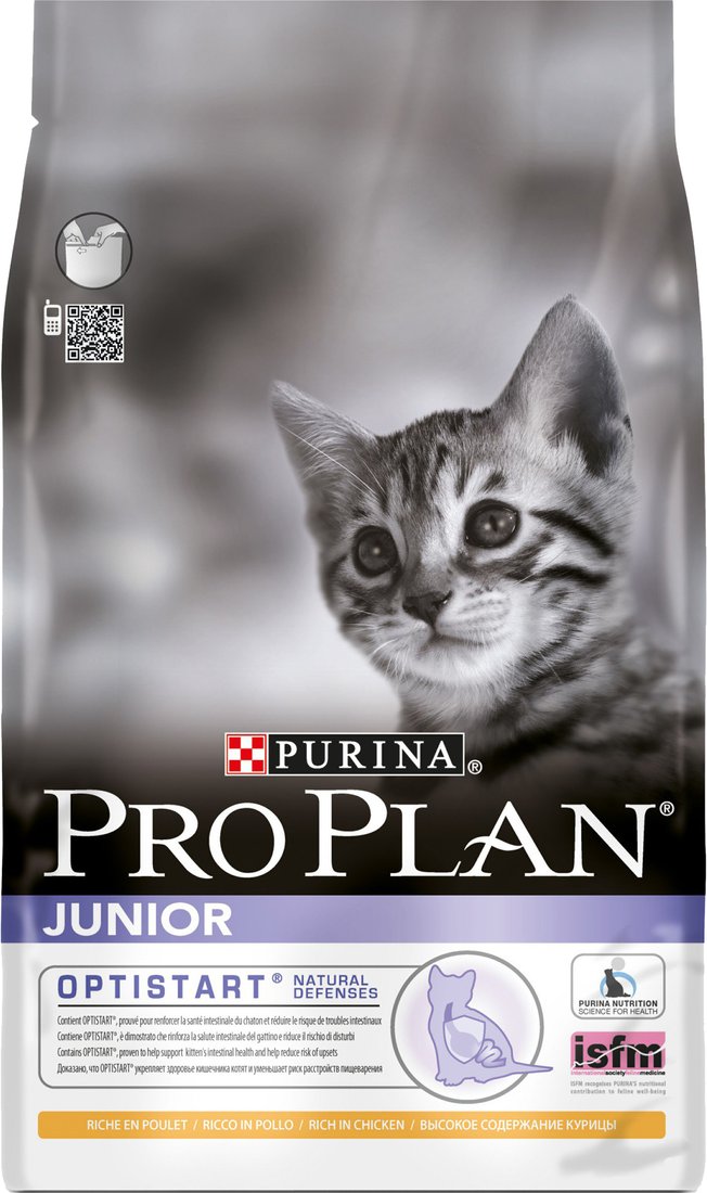 

Сухой корм для кошек Pro Plan Junior Chicken & Rice 3 кг