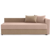 Тахта Олмеко Мальта М (жаккард, тесла бежевый/жаккард, тесла крем)