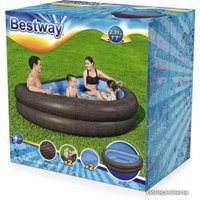 Надувной бассейн Bestway TruPrint Wicker 54426 (231х178х53)