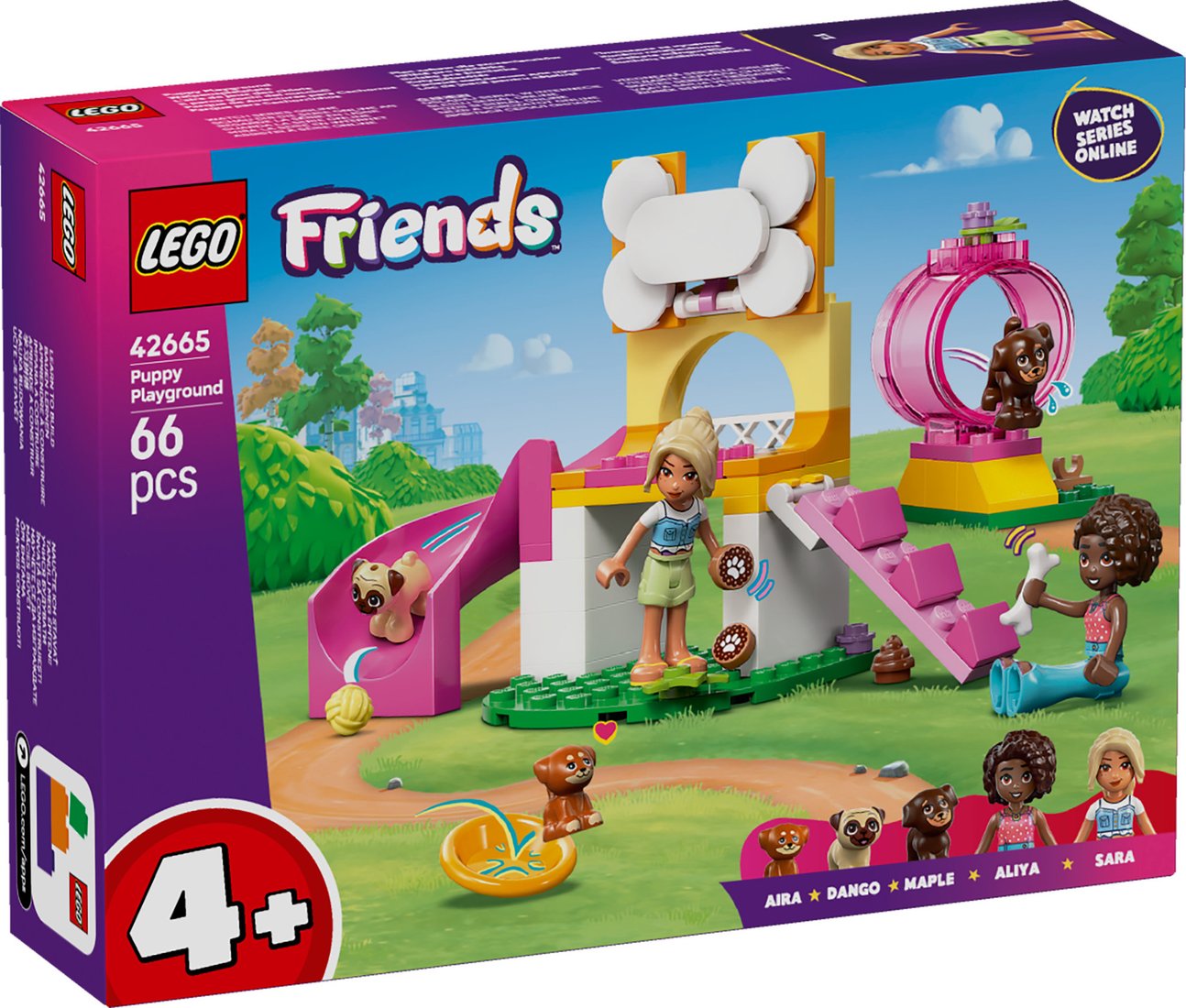 

Конструктор LEGO Friends Игровая площадка для щенков 42665