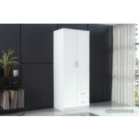 Шкаф распашной Anrex Romano 2D2S (белый)