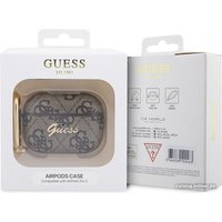 Чехол CG Mobile Guess Leather 4G with Metal Logo для AirPods Pro 2 GUAP24GSMW (коричневый)