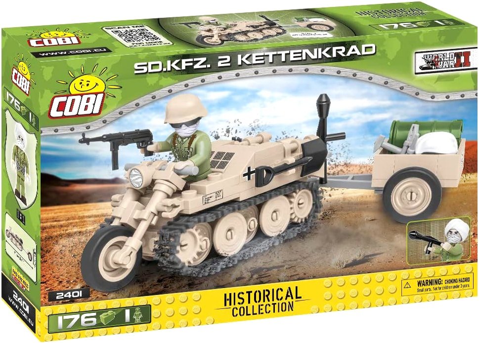 

Конструктор Cobi World War II 2401 Sd.Kfz.2 Kettenkrad