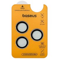Защитное стекло Baseus Corning Series Glare-Repelling HD Lens Protector для iPhone 16 Pro/16 Pro Max