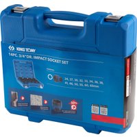 Набор головок слесарных King Tony 6424MP