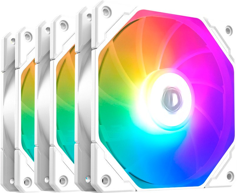 

Комплект вентиляторов для корпуса ID-Cooling TF-12025-PRO-ARGB Trio White
