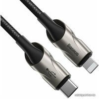 Кабель Baseus CATLYY-01 USB Type-C - Lightning (1 м, черный)