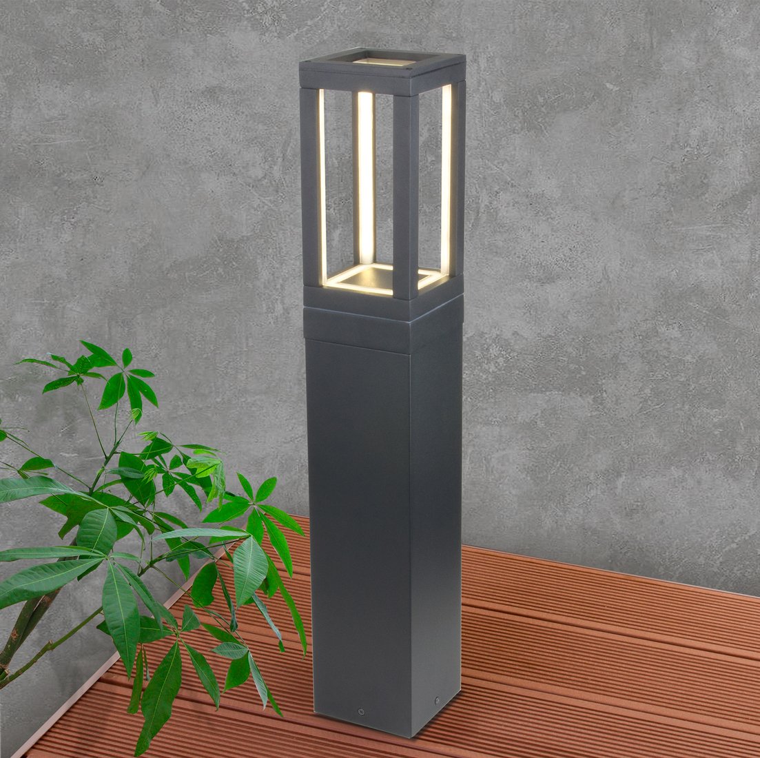 

Садовый светильник Elektrostandard 1529 Techno LED (серый)