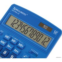 Бухгалтерский калькулятор BRAUBERG Extra 12-BU 250482 (синий)