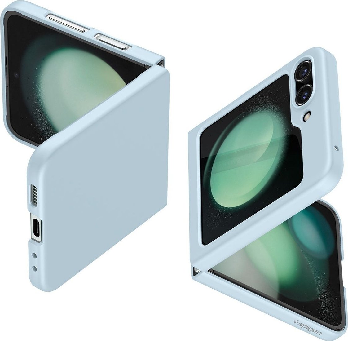 

Чехол для телефона Spigen Air Skin для Galaxy Z Flip 5 ACS06233 (синий)
