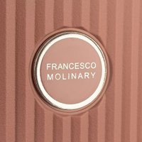 Чемодан-спиннер Francesco Molinary 344-8038/2-24PNK (розовый)