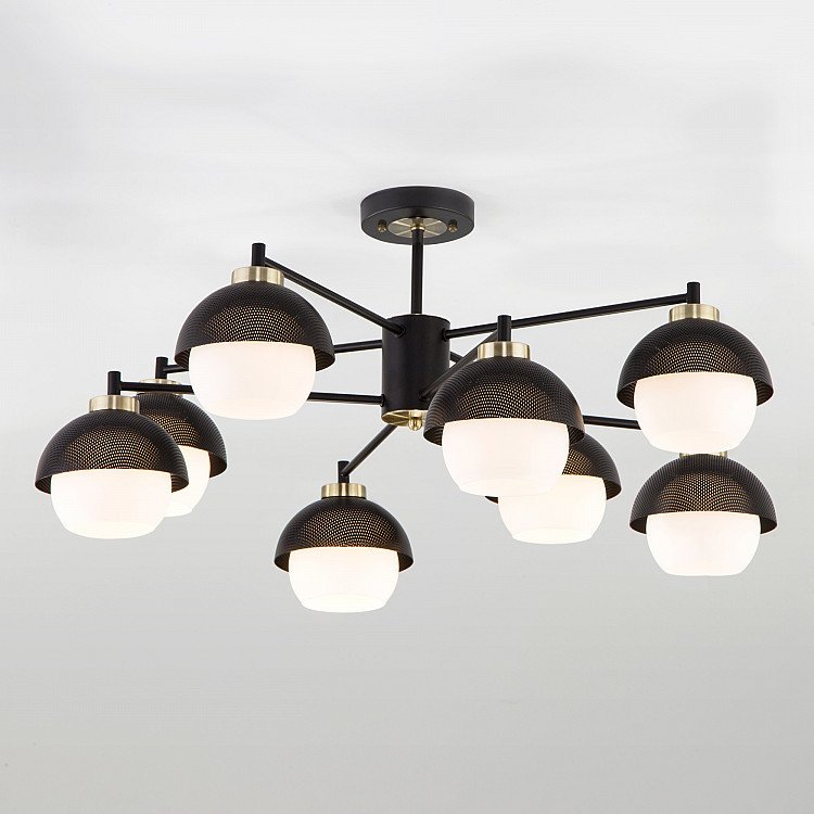 

Люстра средней высоты Евросвет Nocciola 70106/8 черный