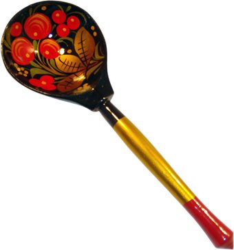 Развивающая игрушка RNToys Ложка расписная Д-325