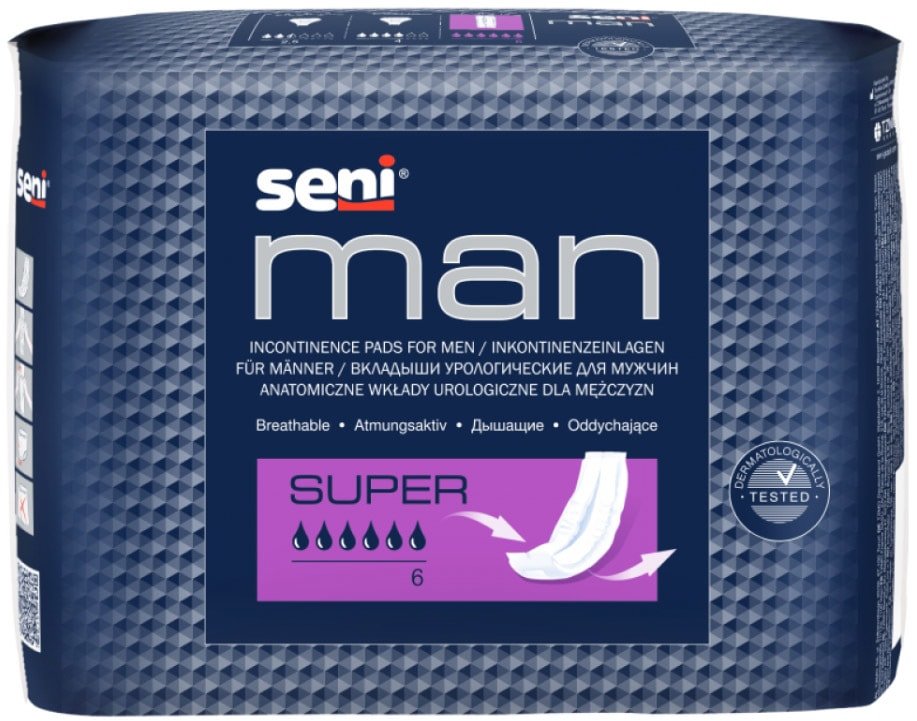 

Урологические прокладки Seni Man Super (20 шт)