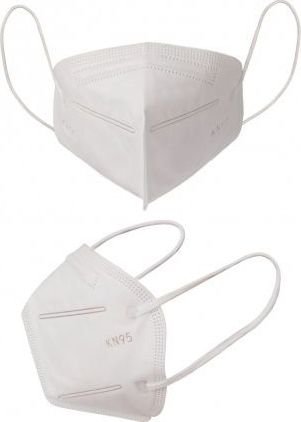 Респиратор-полумаска SMZ KN95 FFP2 универсальный (1 шт, белый)