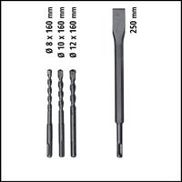 Перфоратор Einhell TC-RH 620 4F Kit 4257992 (кейс)