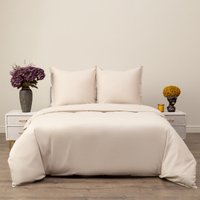 Евро комплект постельного белья Siberia Home Сэнди Евро 70x70 Сиб-Евро-С-бж70x70 (бежевый)