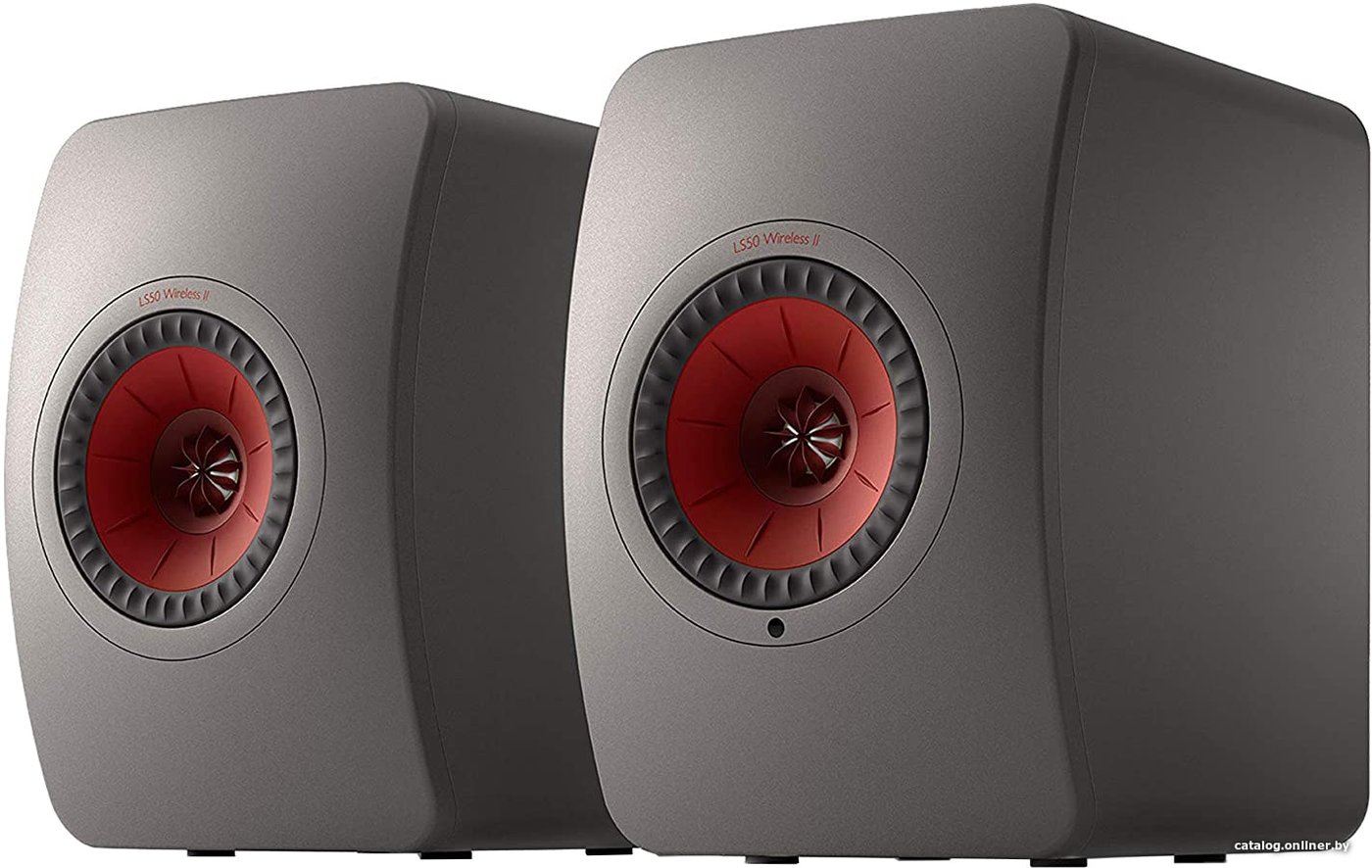 Полочная акустика KEF LS50 Wireless II (серый)