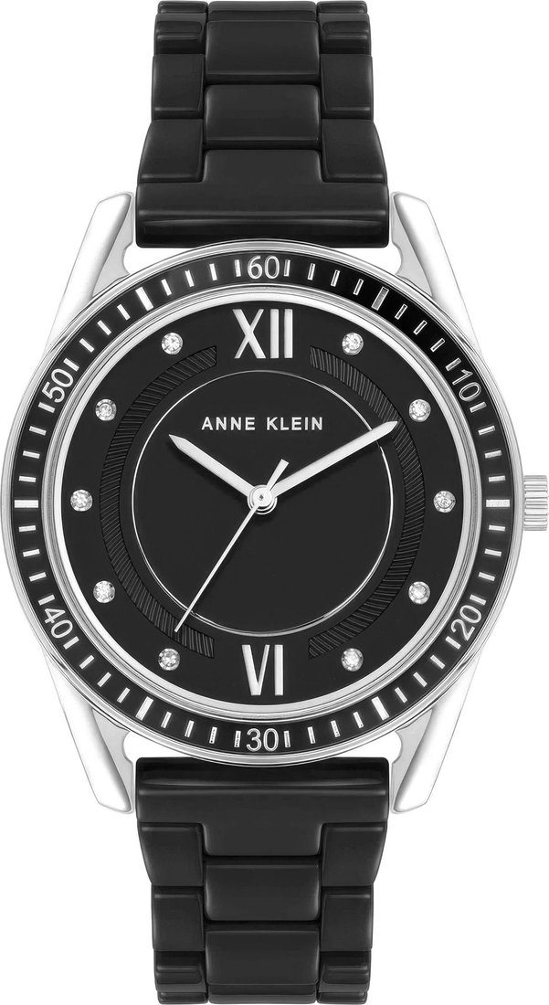 

Наручные часы с украшением Anne Klein AK/5069SVBK