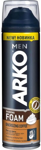 Пена для бритья Arko Men Coffee с экстрактом кофейных зерен (200 мл)