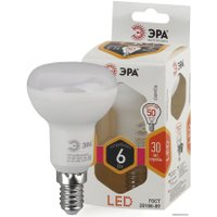 Светодиодная лампочка ЭРА LED R50 E14 6 Вт 2700 К