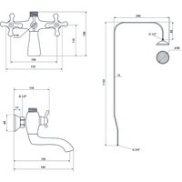 Душевая система  Славен СЛ-ДВ-А60 в Борисове