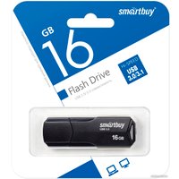 USB Flash SmartBuy Clue 3.0 16GB (черный)