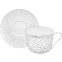 Чашка с блюдцем Elan Gallery Тропики 950447