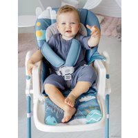 Высокий стульчик Amarobaby Enjoy (синий)