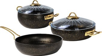 Набор кастрюль Oursson CS2607A/BL