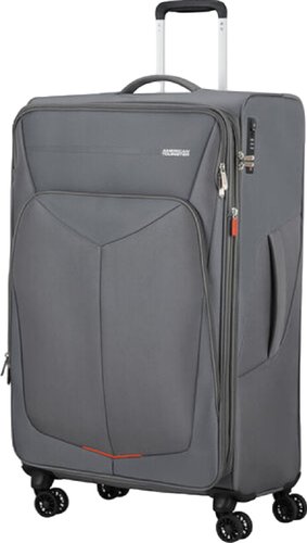 Чемодан-спиннер American Tourister Summerfunk Titanium Grey 79 см (4 колеса)
