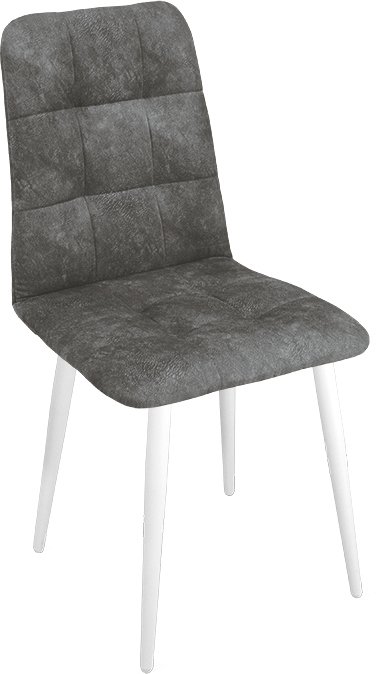 

Стул Трия Аспен К1С (белый матовый/микровелюр Wellmart Graphite)