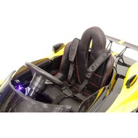 Электромобиль RiverToys Pagani Zonda Cinque A009AA (желтый)
