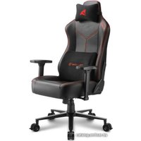 Игровое (геймерское) кресло Sharkoon Skiller SGS30 (черный/красный)