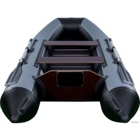 Моторно-килевая лодка RiverBoats 350 (серый/черный)