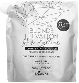 

Обесцвечивающая пудра Kaaral Blonde elevation Hair Lightener Осветляющая с синим пигментом 500 г
