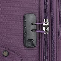 Чемодан-спиннер 4 ROADS 6310-L 77 см (темно-пурпурный)