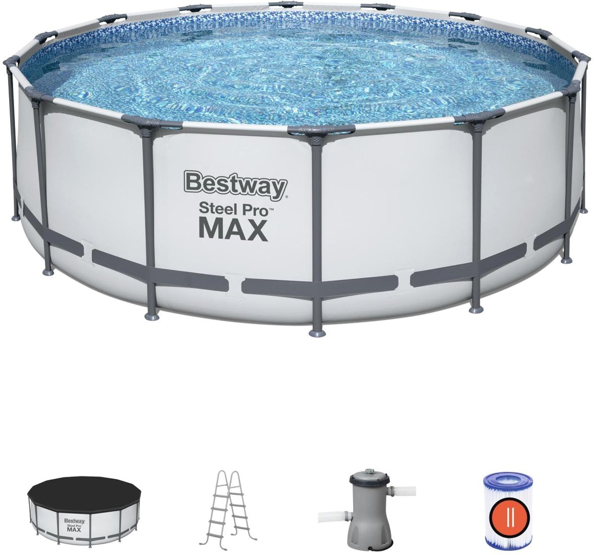 

Каркасный бассейн Bestway Steel Pro Max 5612X (427x122)