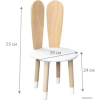 Детский стул Mega Toys С ушками из массива 71028